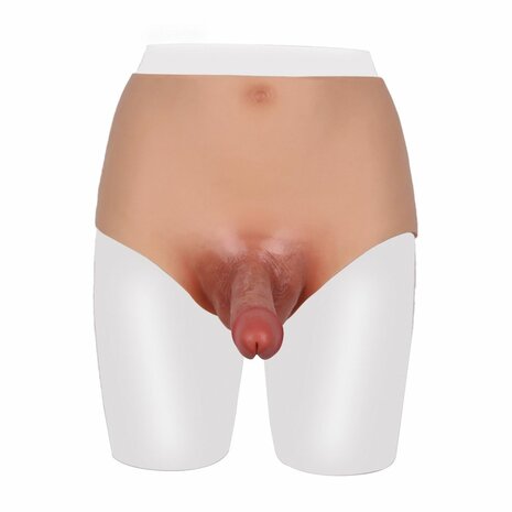XX-DreamToys - Bodysuit - Female to Male - Ultra Realistisch Onderlichaam met Penis - maat L
