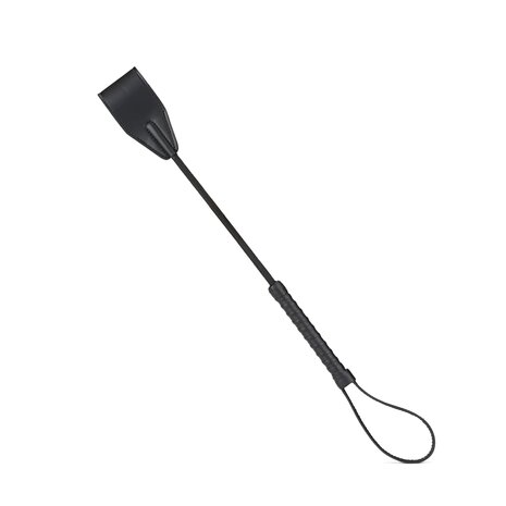 Liebe Seele - Vegan Fetish Riding Crop - Paardrijzweepje- Zwart