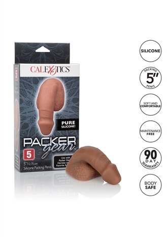 Calexotics - Siliconen Packing Penis - Slappe Penis - FtM Drag - 12,75 cm - medium huidskleur