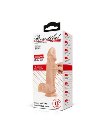 Pretty Love - Zebulon - Dildo - Realistische Vibrerende Dildo - Lichte Huidskleur