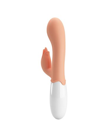 Pretty Love Bloody Mary - Vibrator - Rabbit Vibrator met Clitoris Stimulatie - Lichte Huidskleur - Geeft Intens en Krachtig Plezier