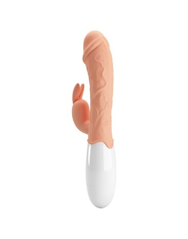 Pretty Love - Easter Bunny - Vibrator - Realistische Rabbit Vibrator - Lichte Huidskleur - Geeft Intens G Spot en Clitoris Stimulatie