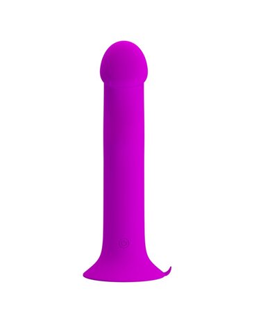 Pretty Love - Murray - Vibrerende Dildo - 19 cm - Dieproze - USB Oplaadbaar - Siliconen