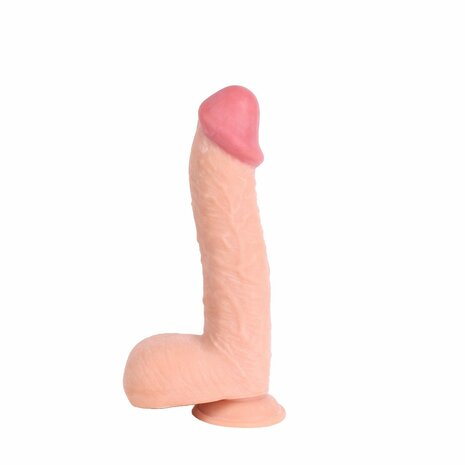 Kiotos Cox - Dildo met Zuignap - 30 x 5,5 cm - lichte huidskleur