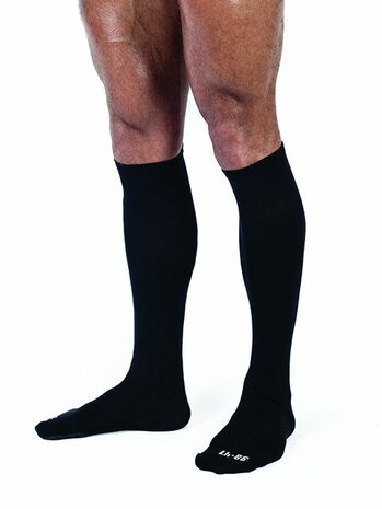 Mister B - Football Socks - Voetbal Sokken - zwart