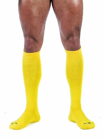 Mister B - Football Socks - Voetbal Sokken - geel