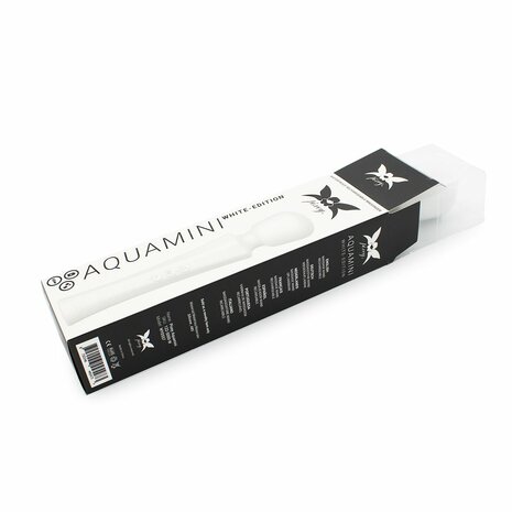 Pixey - Aquamini Wand Vibrator - The White Edition - Sterke en Stille Motor - Wit