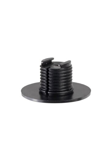 Rimba Latex Play - Verwisselbare Dildo voor Strap-on - Zwart - Ø3.4 x 16 cm - 160 mm lengte - 34 mm diameter