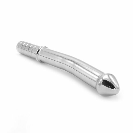 Kiotos Steel - Mega Steel Dildo Curve - RVS - 31,5 cm lengte - Weegt 1 kg