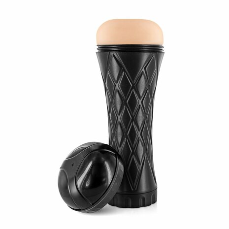 Real Body - Real Cup - Vibrerende Masturbator Cup - Anus - 7 standen