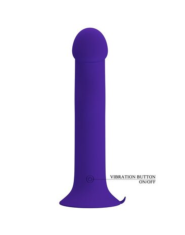 Pretty Love - Murray Youth  - Vibrerende Dildo - Paars