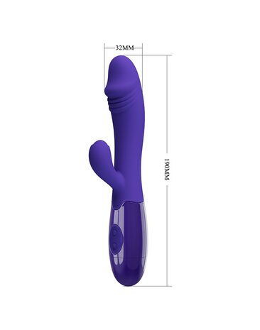 Pretty Love - Snappy Youth - Rabbit Vibrator - Paars