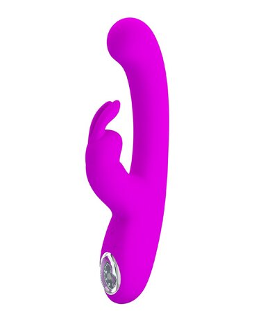 Pretty Love - Lamar - Rabbit Vibrator- Tarzan Vibrator - Met LCD Display - Dieproze