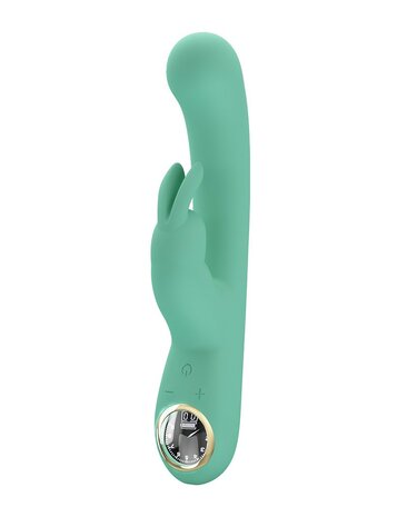 Pretty Love - Lamar - Rabbit Vibrator- Tarzan Vibrator - Met LCD Display - Lichtblauw