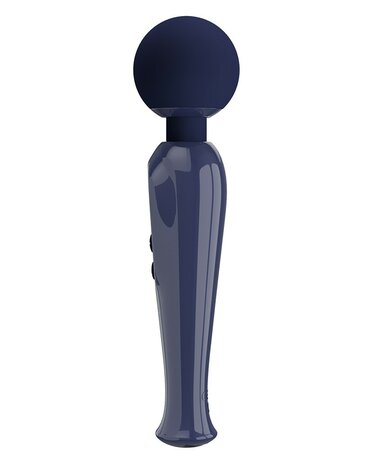 Pretty Love - Skyler - Wand Vibrator - Met LCD Display - Donkerblauw