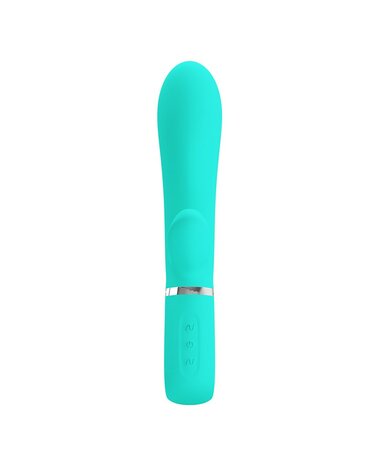 Pretty Love - Thomas - Rabbit Vibrator- Turquoise