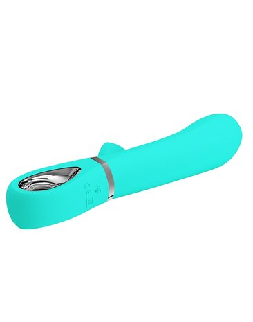 Pretty Love - Thomas - Rabbit Vibrator- Turquoise