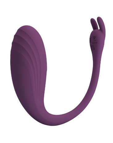 Pretty Love - Catalina - Draagbare Vibrator met App-bediening - Paars