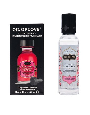 Kamasutra - Oral Sex Cocktail Kit - Strawberry Dick-quiri