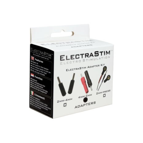 ElectraStim - Electrosex - Pin Converter Kit 4 mm naar 2 mm