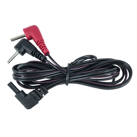 ElectraStim - Electrosex - Kabel met 90 Graden Plugs