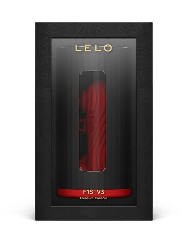 LELO - F1S V3 - Interactieve Masturbator met App Control - Rood/Zwart