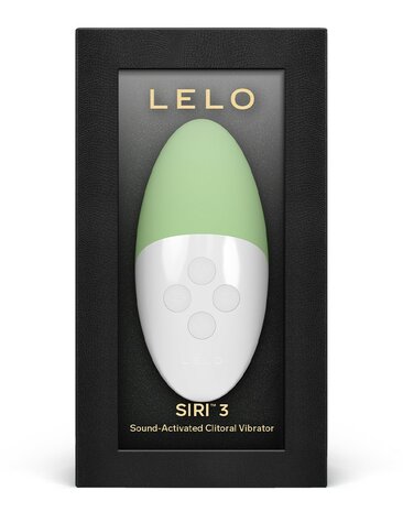 LELO - Siri 3 - Pulse Play Vibrator - Reageert op Geluid en Muziek - Lichtgroen