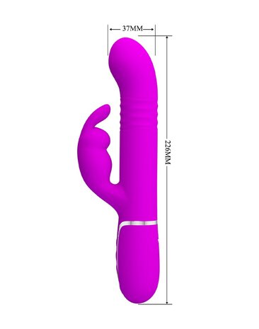 Pretty Love - Coale - Rabbit Vibrator - Paars