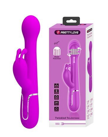 Pretty Love - Dejon - Rabbit Vibrator - Paars