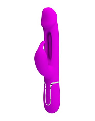 Pretty Love - Kampas - Rabbit Vibrator - Paars