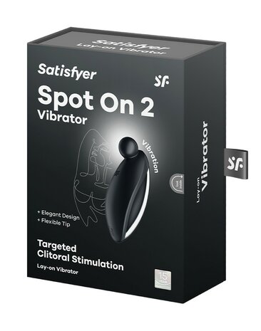 Satisfyer - Spot On - Pinpoint Vibrator - Zwart