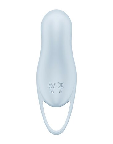 Satisfyer - Pocket Pro - Compacte Vibrerende Luchtdruk Vibrator - Lichtblauw