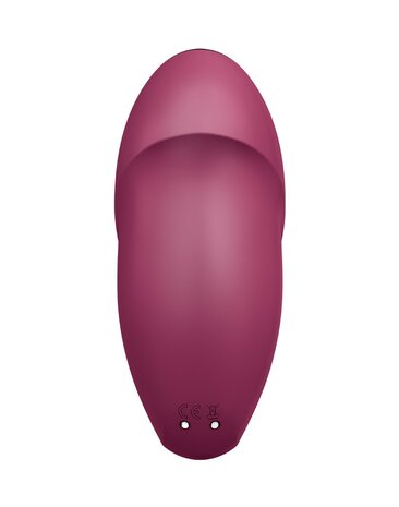 Satisfyer - Tap & Climax 1 - Vibrerende Clitoris Vibrator met Tik/Tapping Functie - Paars