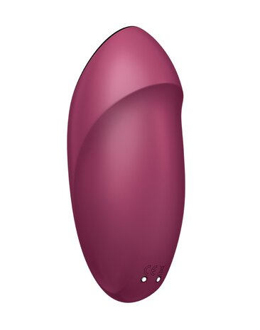 Satisfyer - Tap & Climax 1 - Vibrerende Clitoris Vibrator met Tik/Tapping Functie - Paars