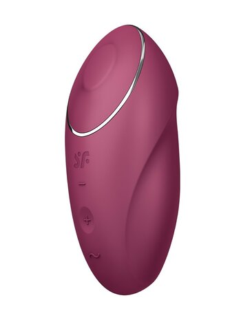 Satisfyer - Tap & Climax 1 - Vibrerende Clitoris Vibrator met Tik/Tapping Functie - Paars