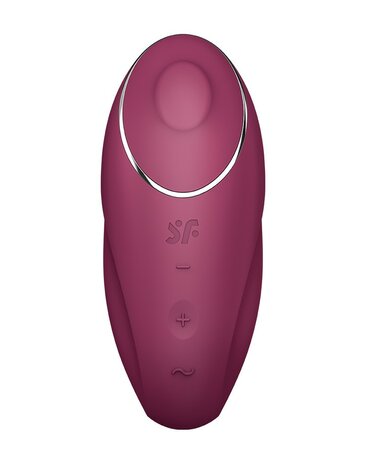 Satisfyer - Tap & Climax 1 - Vibrerende Clitoris Vibrator met Tik/Tapping Functie - Paars