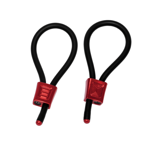 ElectraStim - Electrosex - ElectraLoops Prestige Red  - Penisringen - 2 stuks