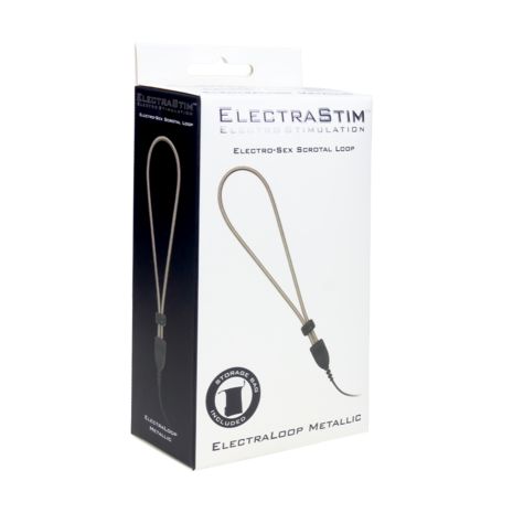 ElectraStim - Electrosex - Metallic Verstelbare Scrotum Loop