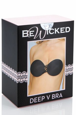 Be Wicked - Close Ties - Plak BH - Zwart - Cup C