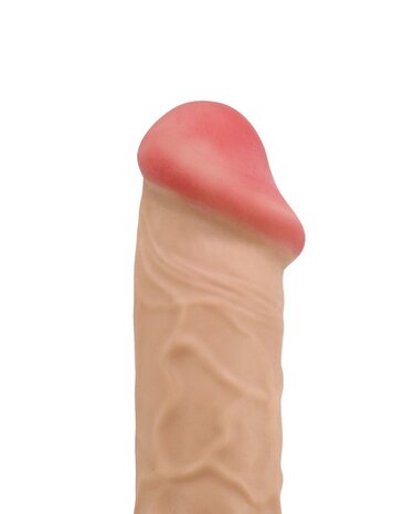 Pretty Love - Lisle - Sliding Skin Dildo -  20.6 x 4.4  cm - Lichte Huidskleur