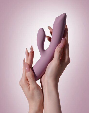 Svakom - Trysta Neo - Interactieve Rabbit Vibrator met G-Spot Balletje - Pink