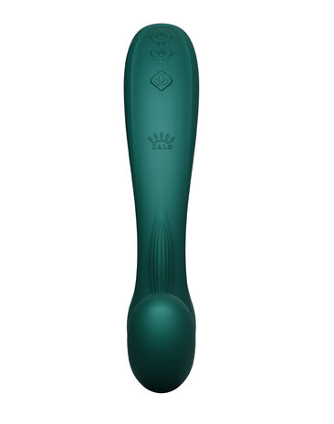 Zalo - Talis - G-Spot Pulsewave Vibrator met Zuigfunctie en Verwarmfunctie - Smaragd Groen