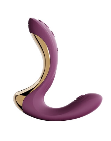 Zalo - Talis - G-Spot Pulsewave Vibrator met Zuigfunctie en Verwarmfunctie - Amethyst Paars