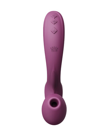 Zalo - Talis - G-Spot Pulsewave Vibrator met Zuigfunctie en Verwarmfunctie - Amethyst Paars