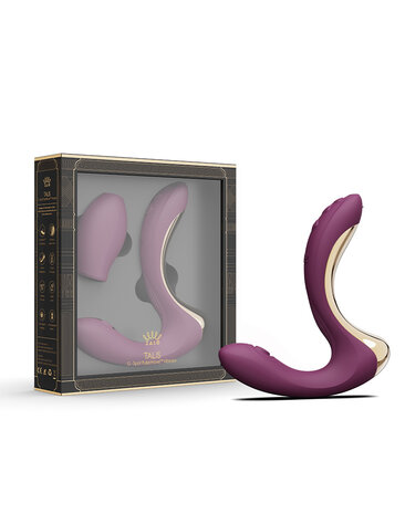 Zalo - Talis - G-Spot Pulsewave Vibrator met Zuigfunctie en Verwarmfunctie - Amethyst Paars