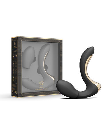 Zalo - Talis - G-Spot Pulsewave Vibrator met Zuigfunctie en Verwarmfunctie - Zwart