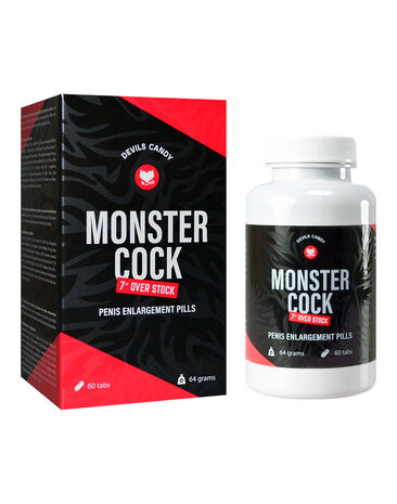 Morningstar -  Devils Candy Monster Cock 7" Overstock - Hardere Erecties - 60 tabletten