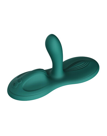 Zalo - Flora - Vibrator-kussen - Hands-free Vibrator - Met Warmtefunctie - Smaragd Groen