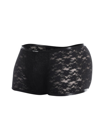 Cut4Men - Sexy Kanten Boxershort -  Zwart - Maat S