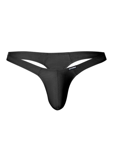 Cut4Men - Sexy Spandex Herenstring - Zwart - Maat S